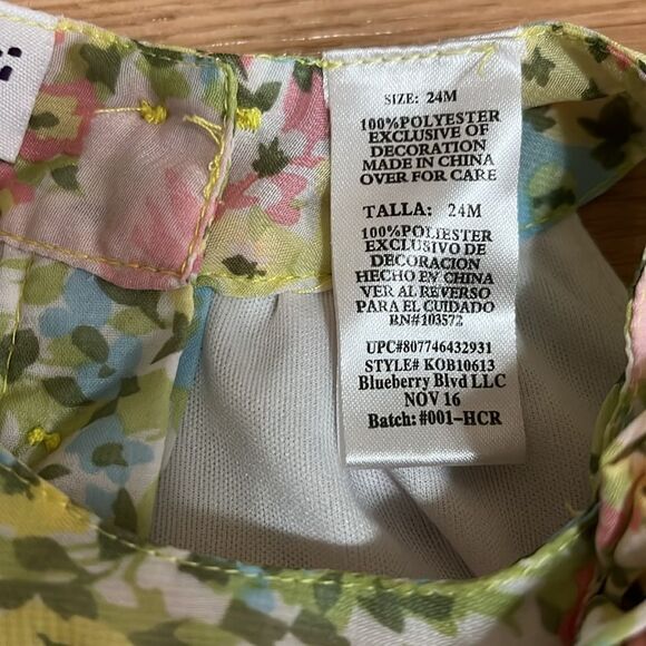 BLUEBERI BOULEVARD GIRLS SIZE 24 MONTH DRESS - Picture 6 of 6